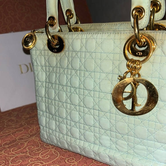 Christian Dior-  Lady Dior nylon cannage - Picture 1 of 8